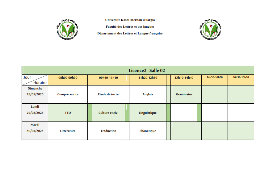 Examens de Remplacement 002